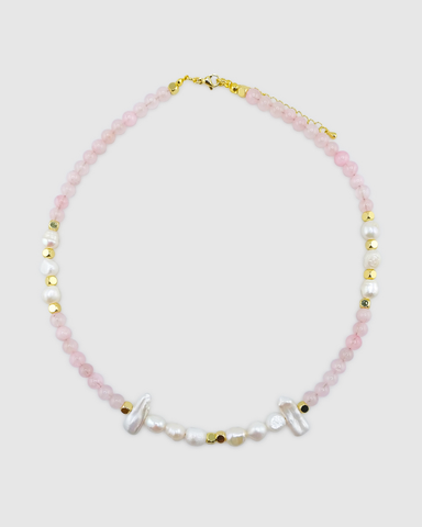 Miz Casa & Co Aven Cuff Bracelet Gold Pearl