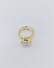 Miz Casa & Co Mel Ring Gold Pearl