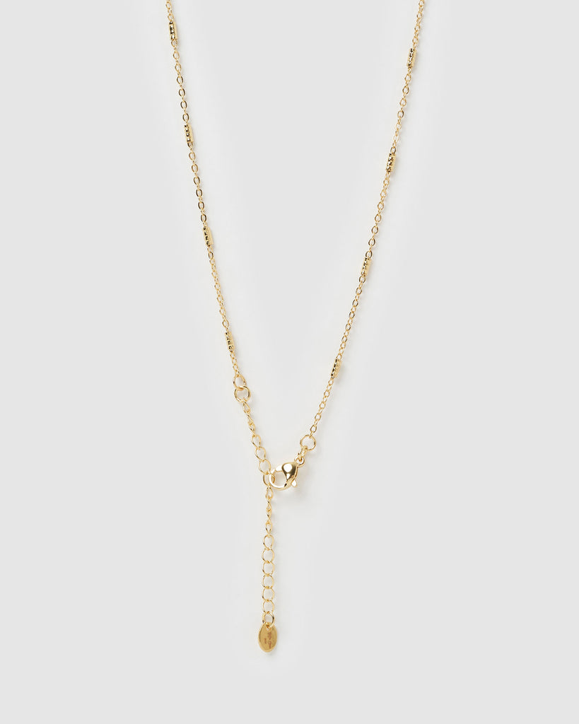 Miz Casa & Co Olivia Pearl Necklace Gold