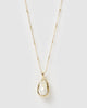 Miz Casa & Co Olivia Pearl Necklace Gold