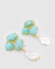Miz Casa & Co Ophelia Earrings in Jade Pearl