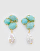 Miz Casa & Co Ophelia Earrings in Jade Pearl