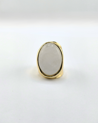 Miz Casa & Co Amy Ring Gold Black