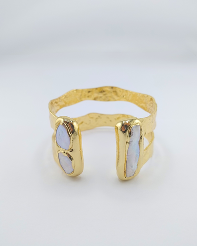 Miz Casa & Co Amy Ring Gold Black