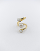 Miz Casa & Co Yasmin Ring Gold Pearl