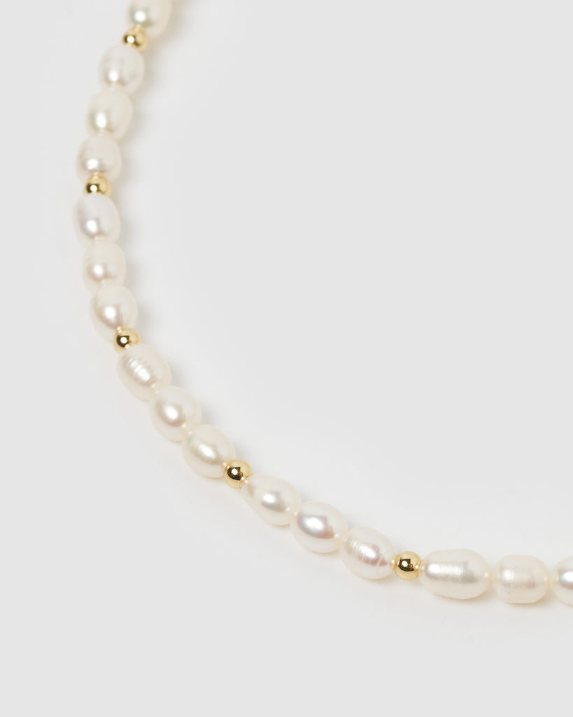 Miz Casa & Co Adele Choker Pearl