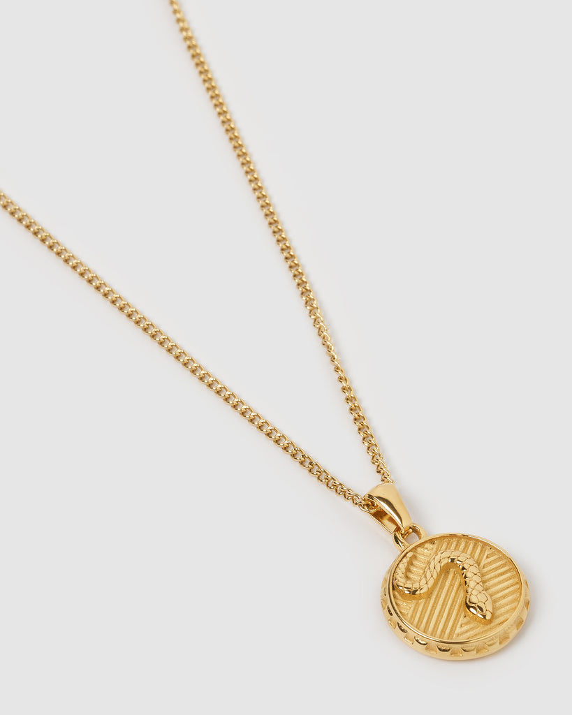 Miz Casa & Co Adele Pendant Necklace Gold
