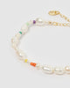 Miz Casa & Co Aliah Bracelet Pearl multi
