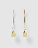 Miz Casa & Co Astrid Earrings Natural Citrine
