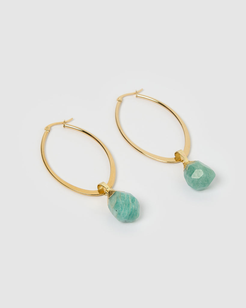 Miz Casa & Co Astrid Earrings Aventurine