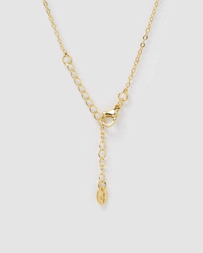 Miz Casa & Co Atlas Stone Necklace Rose Quartz