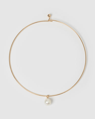 Miz Casa & Co Stacey Necklace Freshwater Pearl