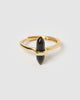 Miz Casa & Co Amy Ring Gold Black