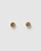 Miz Casa & Co Anenome Stud Earrings Smokey Quartz