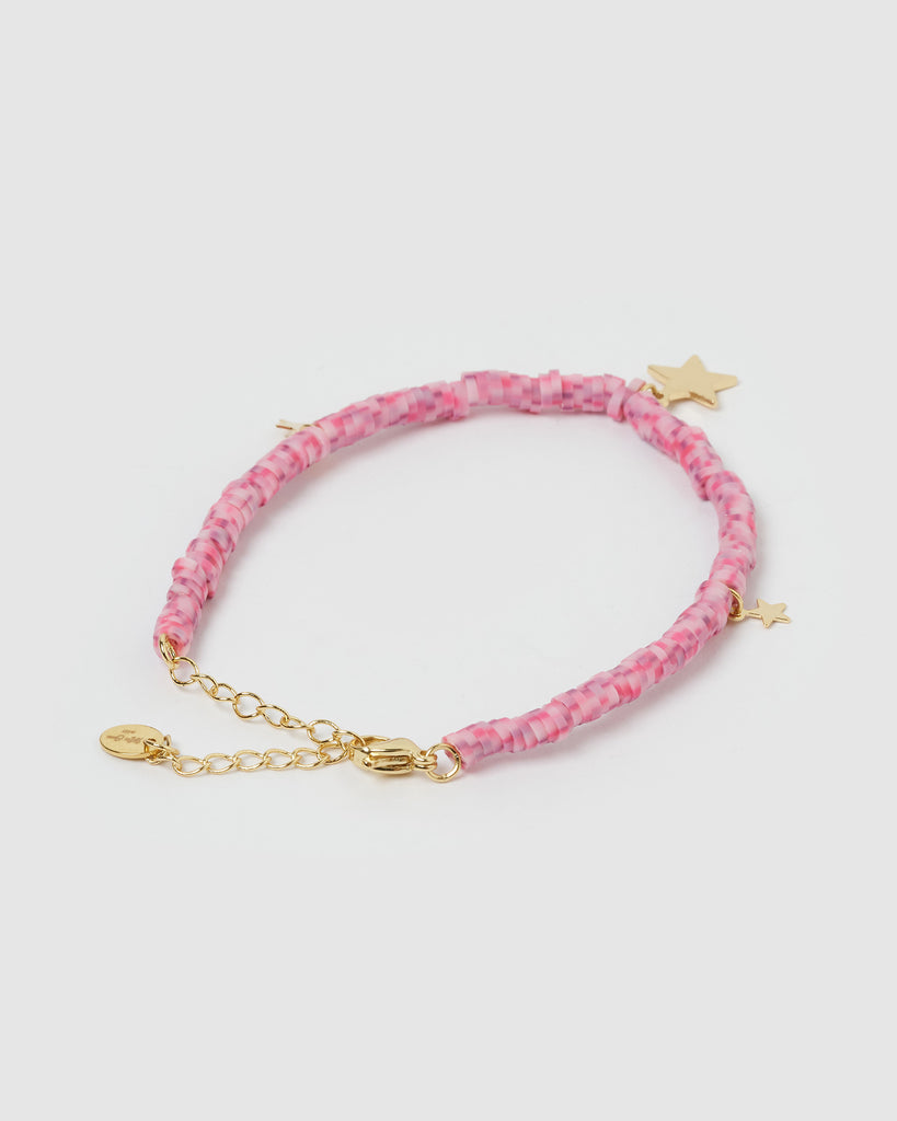 Miz Casa & Co Arena Bracelet Pink