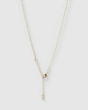 Miz Casa & Co Avalon Pearl Pendant Necklace Gold Pearl