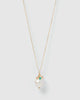 Miz Casa & Co Avalon Pearl Pendant Necklace Gold Pearl