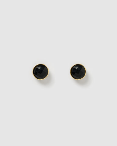 Miz Casa & Co Wanderer Earrings Gold Rose Quartz
