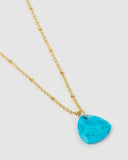 Miz Casa & Co Leny Necklace Turquoise