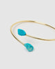 Miz Casa & Co Alexa Cuff Bracelet Turquoise