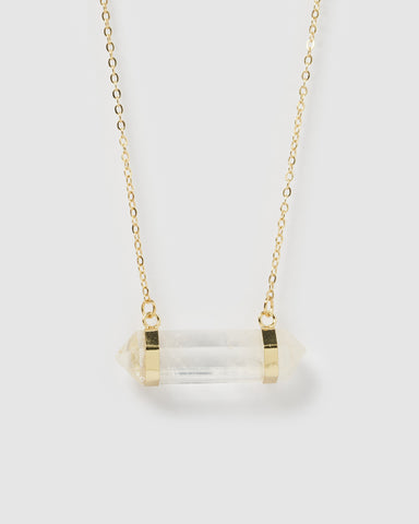 Miz Casa & Co Thessy Chain Necklace Gold