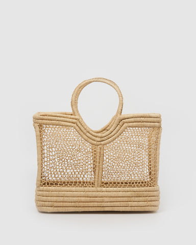 Miz Casa & Co Mini Imogen Basket Bag Black