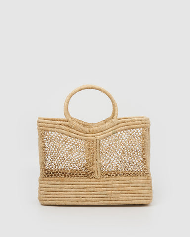 Miz Casa & Co Mini Imogen Basket Bag Black