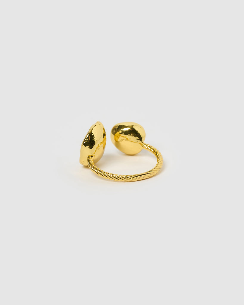 Miz Casa & Co Eve Ring Gold Pearl