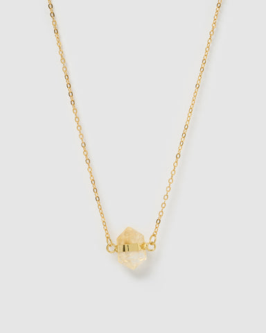 Miz Casa & Co Yasmin Choker Necklace Gold