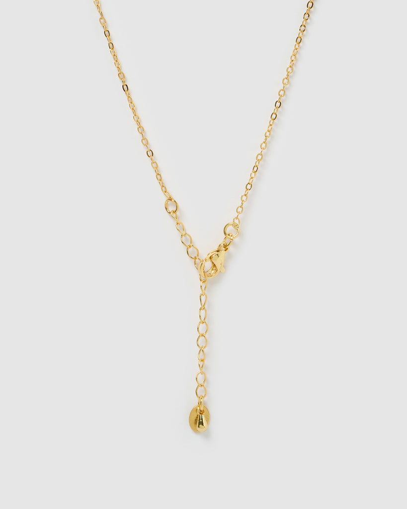 Miz Casa & Co Mini Avery Necklace Gold Citrine