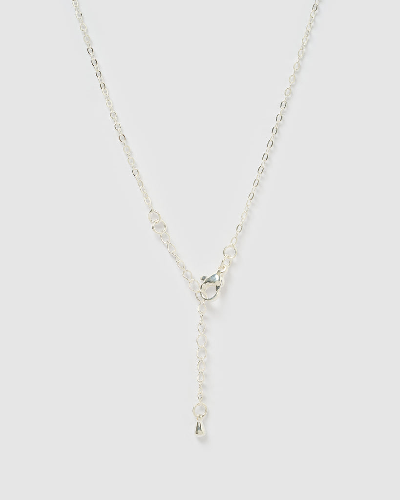 Miz Casa & Co Kelsey Necklace Silver Pearl