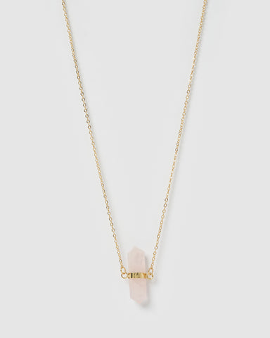 Miz Casa & Co Hope Necklace Peach