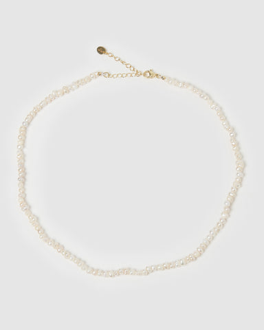 Miz Casa & Co Cynthia Necklace Pearl