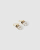 Miz Casa & Co Emily Hook Earrings Clear Quartz