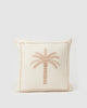 Miz Casa & Co Palm Pillow Case Beige