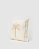 Miz Casa & Co Palm Pillow Case Beige