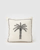 Miz Casa & Co Palm Pillow Case Black
