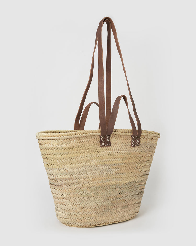 Miz Casa & Co Amanda French Basket Bag Brown