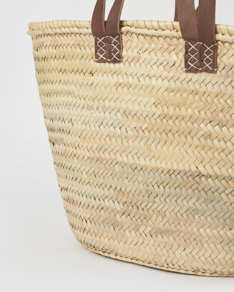 Miz Casa & Co Amanda French Basket Bag Brown