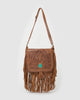 Miz Casa & Co Kaia Crossbody Bag Brown