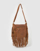 Miz Casa & Co Kaia Crossbody Bag Brown