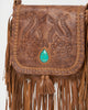 Miz Casa & Co Kaia Crossbody Bag Brown