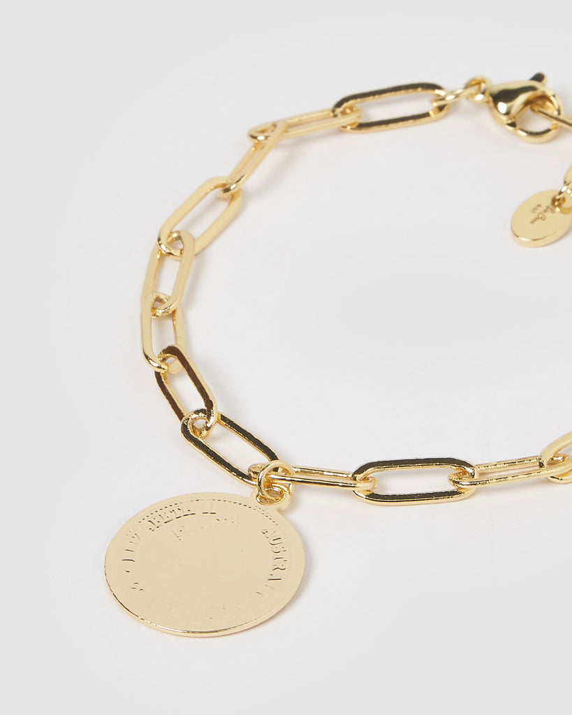 Miz Casa & Co Dolla Coin Bracelet