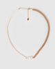 Miz Casa & Co Malia Choker Pearl Brown