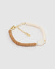 Miz Casa & Co Moana Bracelet Pearl Brown