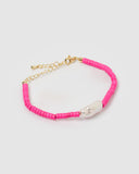 Miz Casa & Co Moana Bracelet Pink