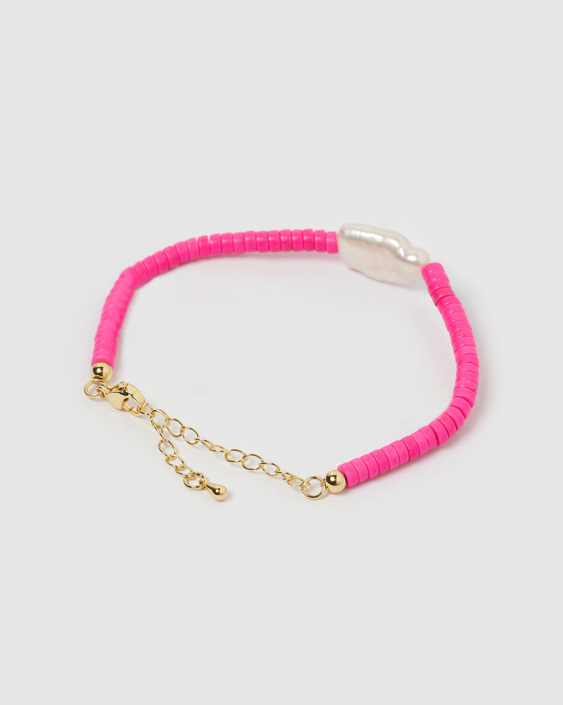 Miz Casa & Co Moana Bracelet Pink