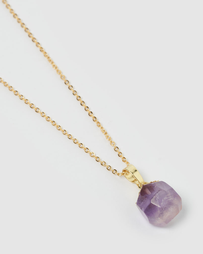 Miz Casa & Co Hope Necklace Amethyst