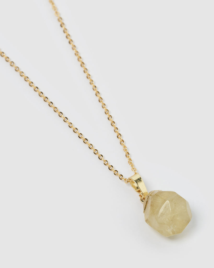 Miz Casa & Co Hope Necklace Citrine