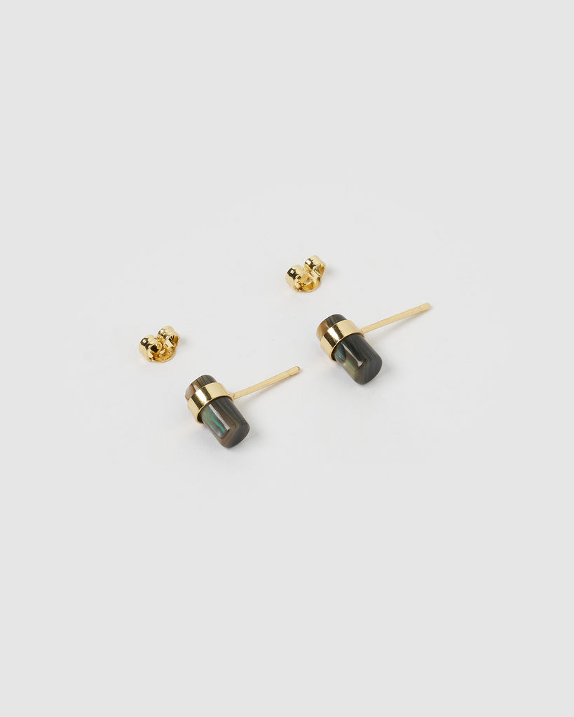 Miz Casa & Co Belle Stud Abalone shell